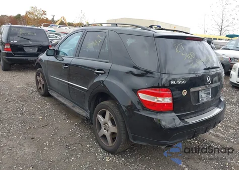 2008 Mercedes-Benz Ml 550 4Matic из США, поврежденный, VIN 4JGBB72EX8A402517